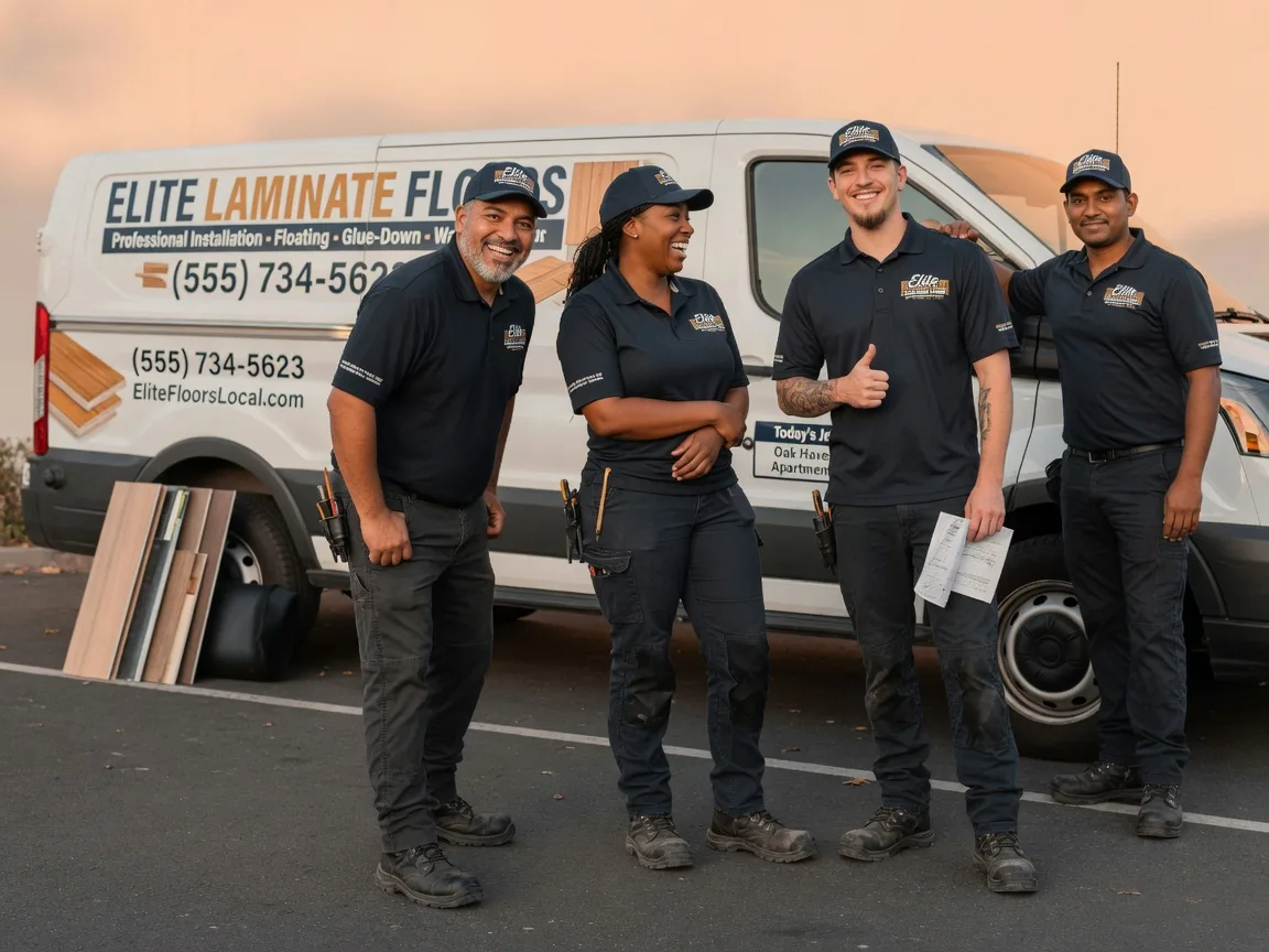 Laminate flooring installation company in Homestead, IA